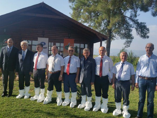 A Visit from The Governorship Of Manisa To The Organic Milk Business Of Çamlı