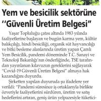 Yenigün İzmir - 19.08.2020